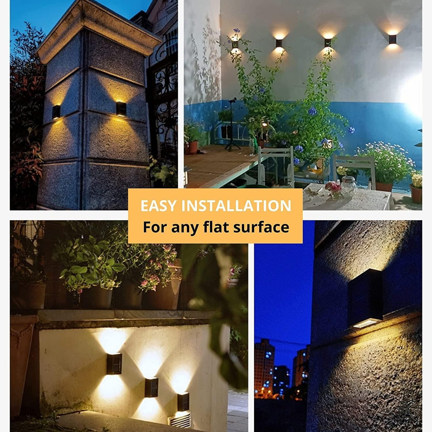 Outdoor Solar Light, Decorative light, Automatic wall Lights